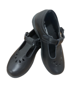 Black Hush Puppy Crown Shoes